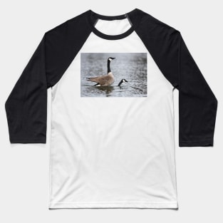 "Weeeeeeeee!!!!" Canada Geese Baseball T-Shirt